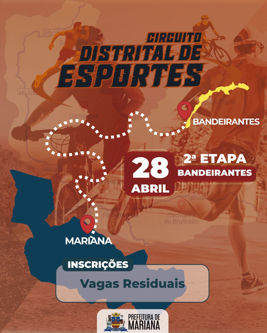 Imagem CIRCUITO DISTRITAL DE ESPORTES - 2ª ETAPA BANDEIRANTES