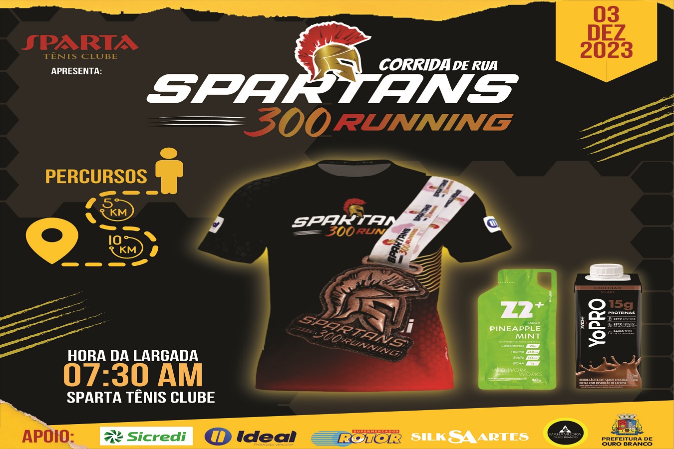 Imagem SPARTANS 300 RUNNING - 2023