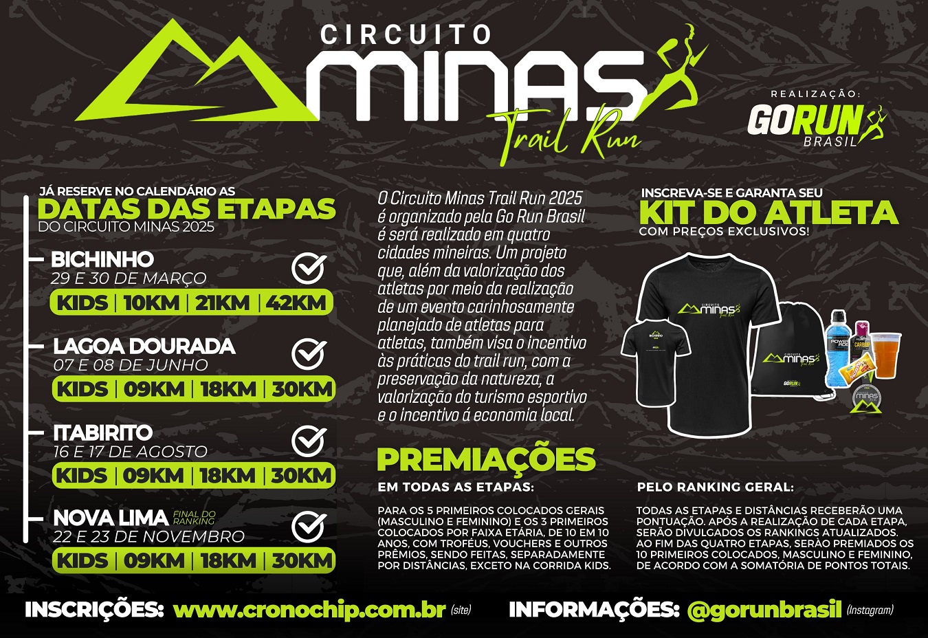 Imagem CIRCUITO MINAS TRAIL RUN - ETAPA BICHINHO