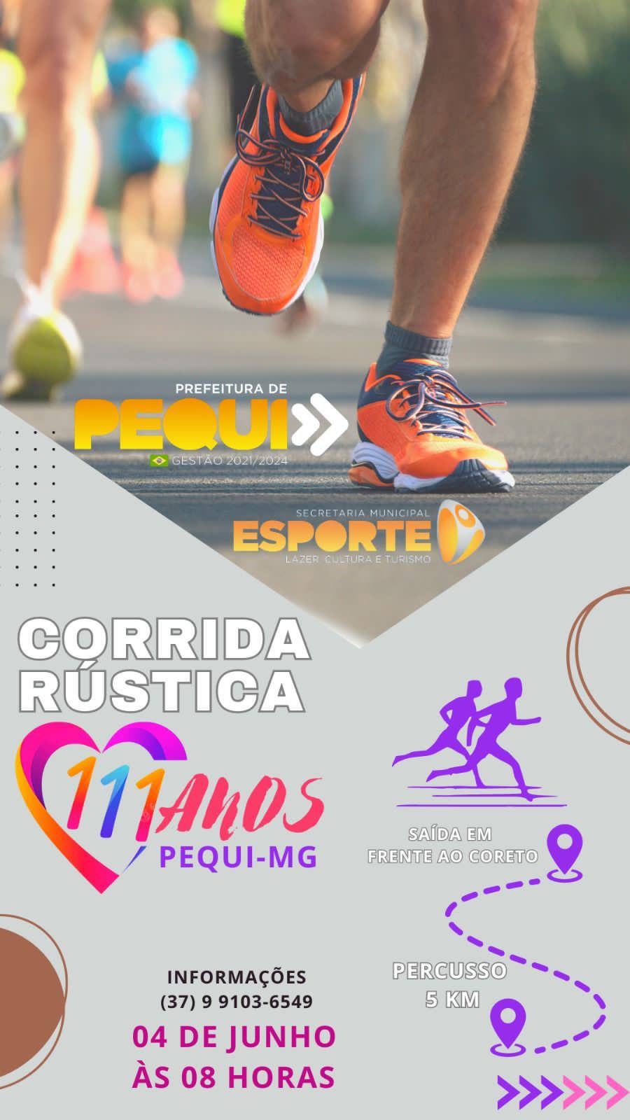 Imagem I CORRIDA RÚSTICA - PEQUI - 2023