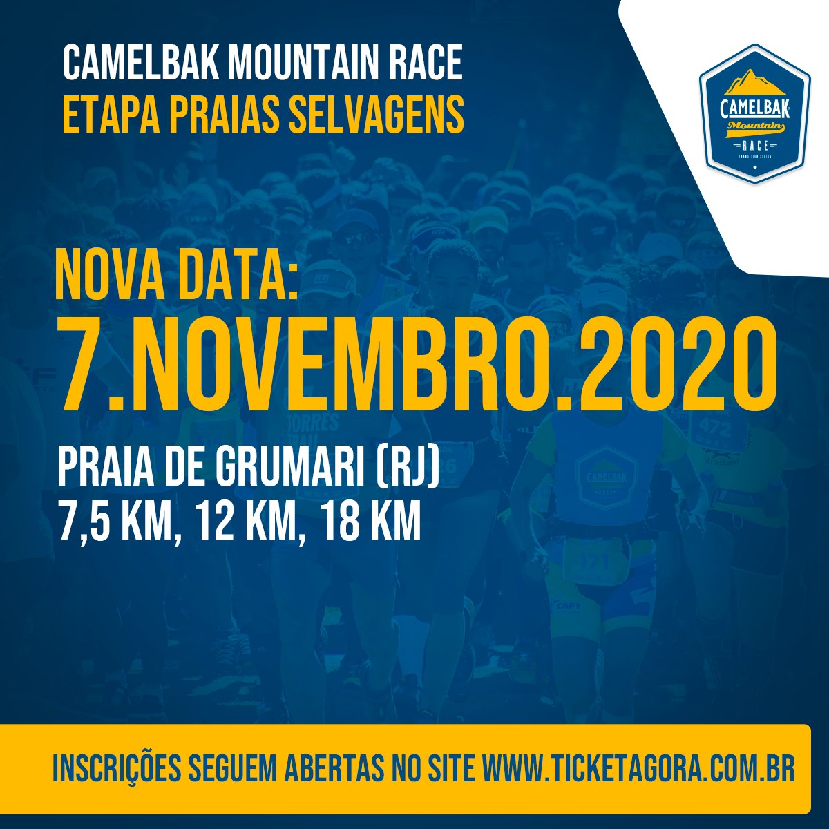 Imagem CAMELBAK MOUNTAIN RACE- PRAIAS SELVAGENS