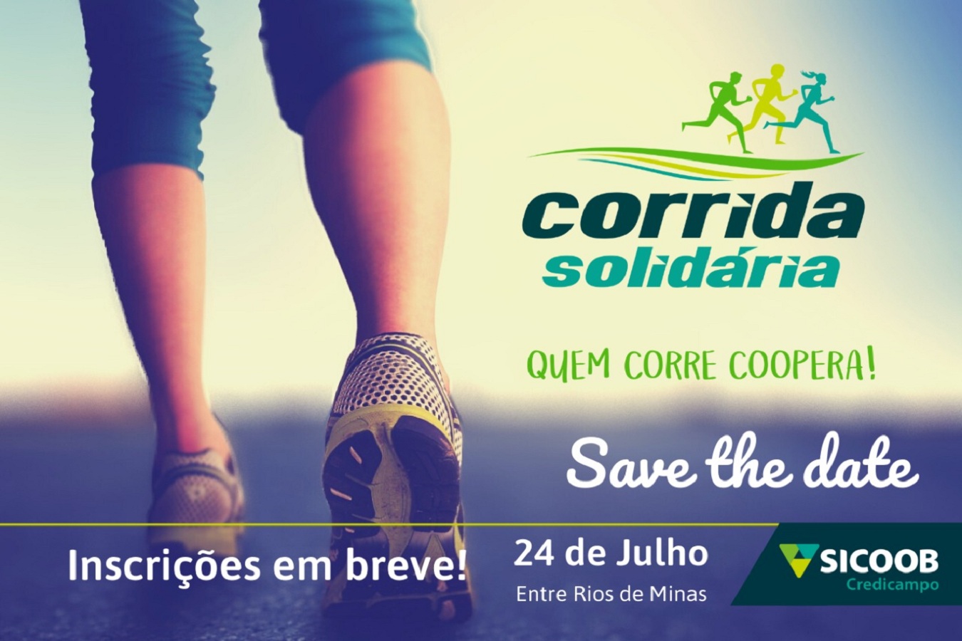 Imagem CORRIDA SOLIDÁRIA SICOOB CREDICAMPO