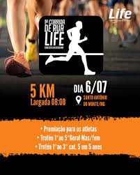 Imagem 1° CORRIDA E CAMINHADA DA LIFE CONCEITO ACADEMIA