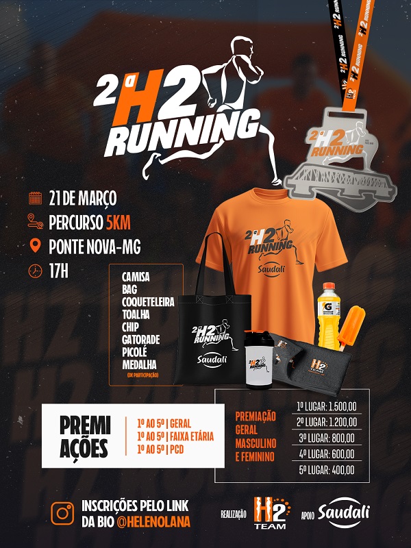 Imagem 2ª H2 RUNNING- PONTE NOVA