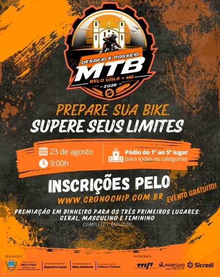Imagem DESAFIO MTB - BELO VALE