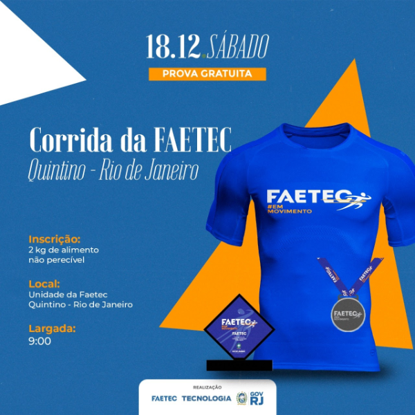Imagem FAETEC EM MOVIMENTO - ETAPA QUINTINO