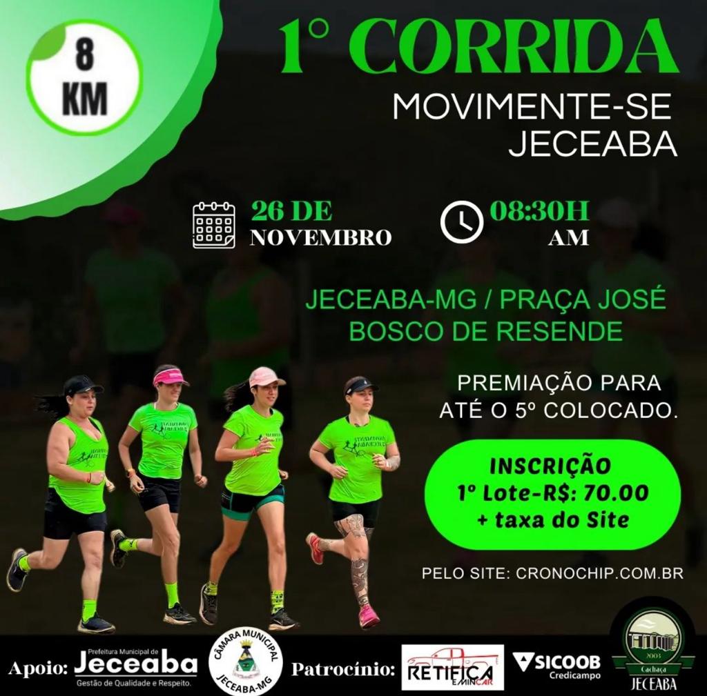 Imagem 1ª CORRIDA MOVIMENTE-SE JECEABA - 2023