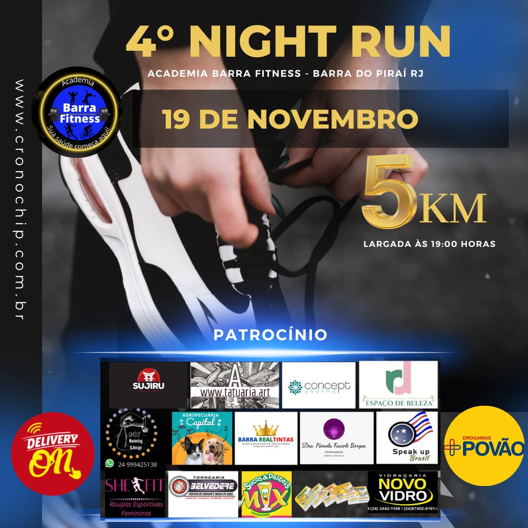 Imagem 4º CORRIDA NIGHT RUN BARRA FITNESS