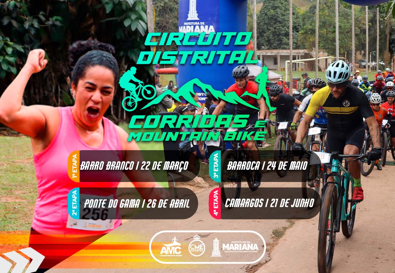 Imagem CIRCUITO DISTRITAL DE CORRIDAS - 2026 ETAPA BARRO BRANCO