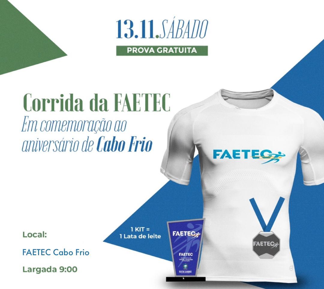 Imagem CORRIDA DA FAETEC CABO FRIO