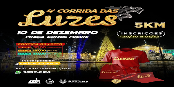 Imagem 4ª CORRIDA DAS LUZES - 2022