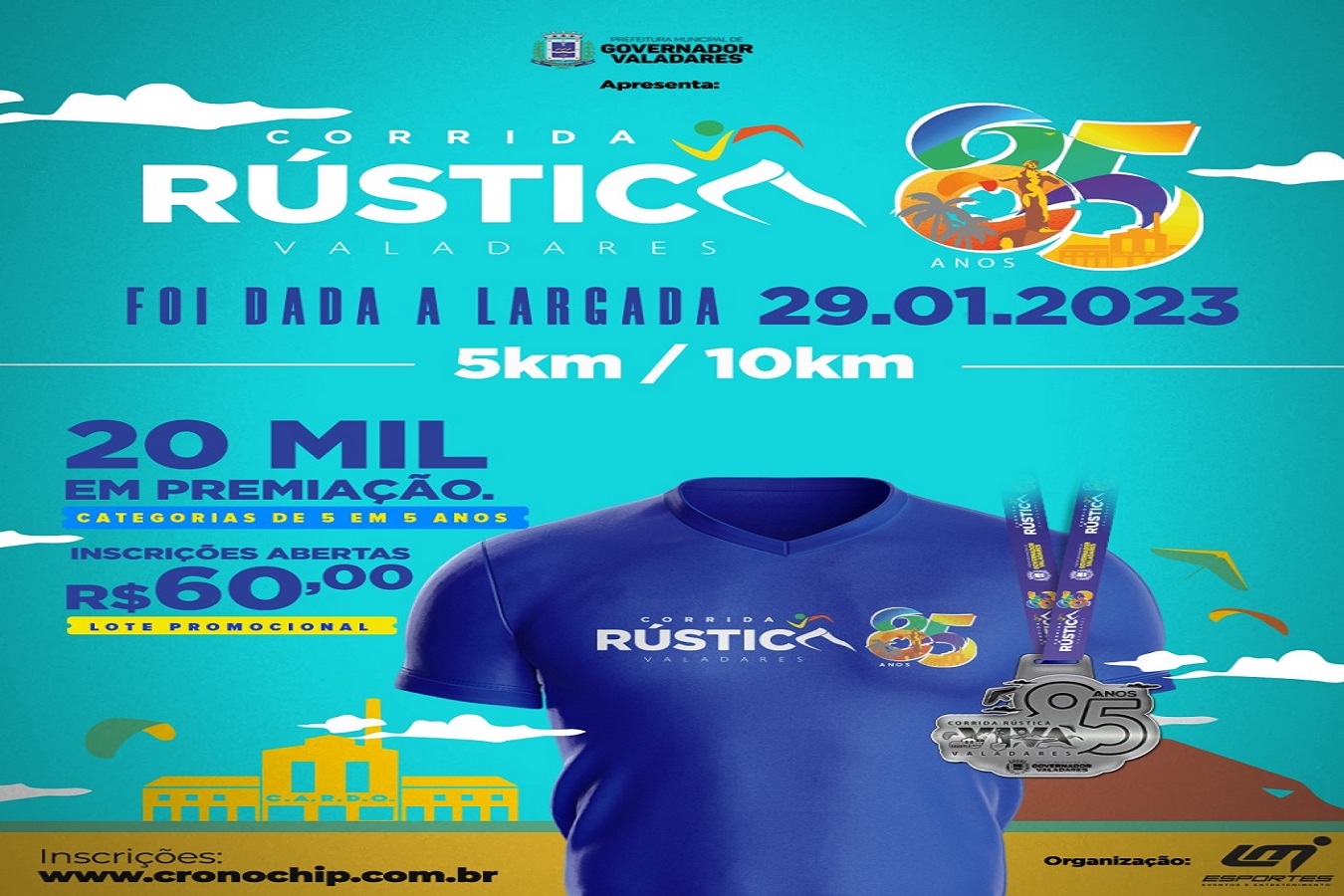 Imagem 85º ANIVERSÁRIO DE GOVERNADOR VALADARES