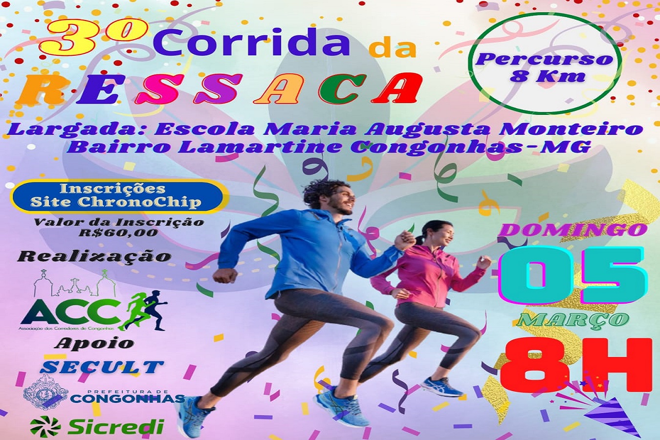 Imagem 3ª CORRIDA DA RESSACA DE CONGONHAS