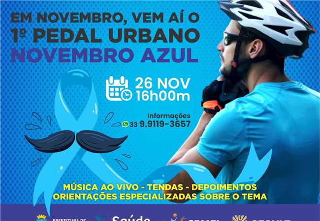 Imagem 1º PEDAL NOVEMBRO AZUL - RAUL SOARES