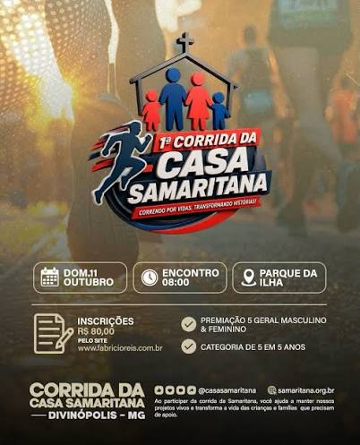 Imagem 1ª CORRIDA CASA SAMARITANA