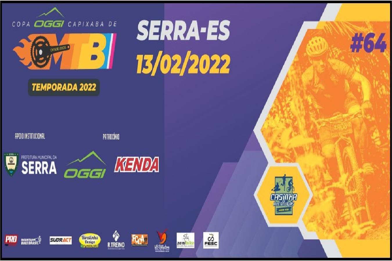 Imagem COPA OGGI CAPIXABA MTB 2022 - ETAPA SERRA