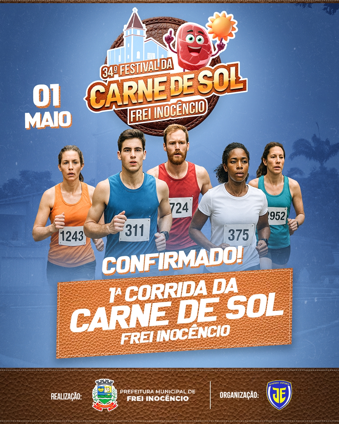 Imagem 1ª CORRIDA DA CARNE DE SOL DE FREI INOCÊNCIO-2025