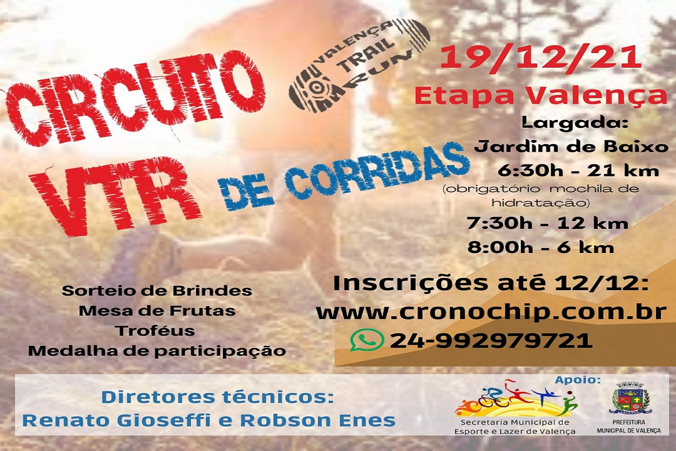 Imagem CIRCUITO VTR VALENÇA TRAIL RUN 2021