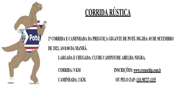 Imagem 2ª CORRIDA DA PREGUIÇA GIGANTE - 2023