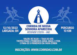 Imagem CORRIDA DE NOSSA SENHORA APARECIDA - RESENDE COSTA