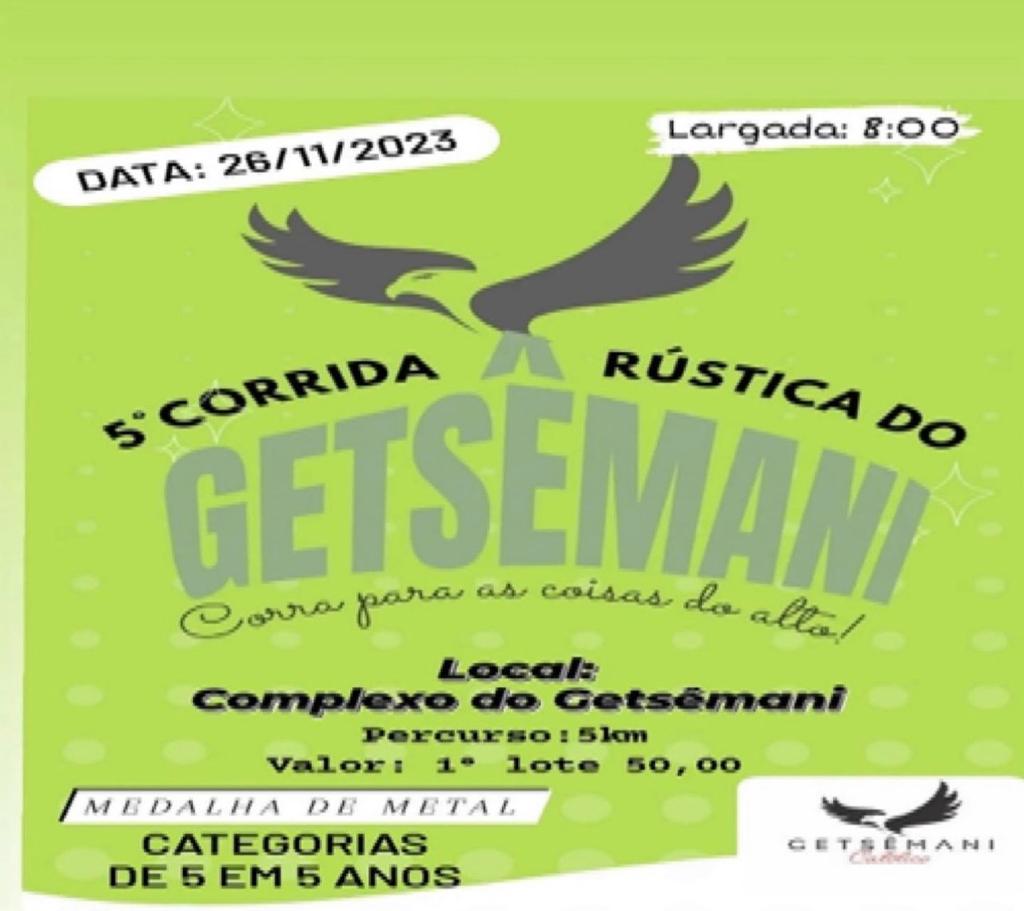 Imagem V CORRIDA RÚSTICA DO GETSÊMANI - 2023