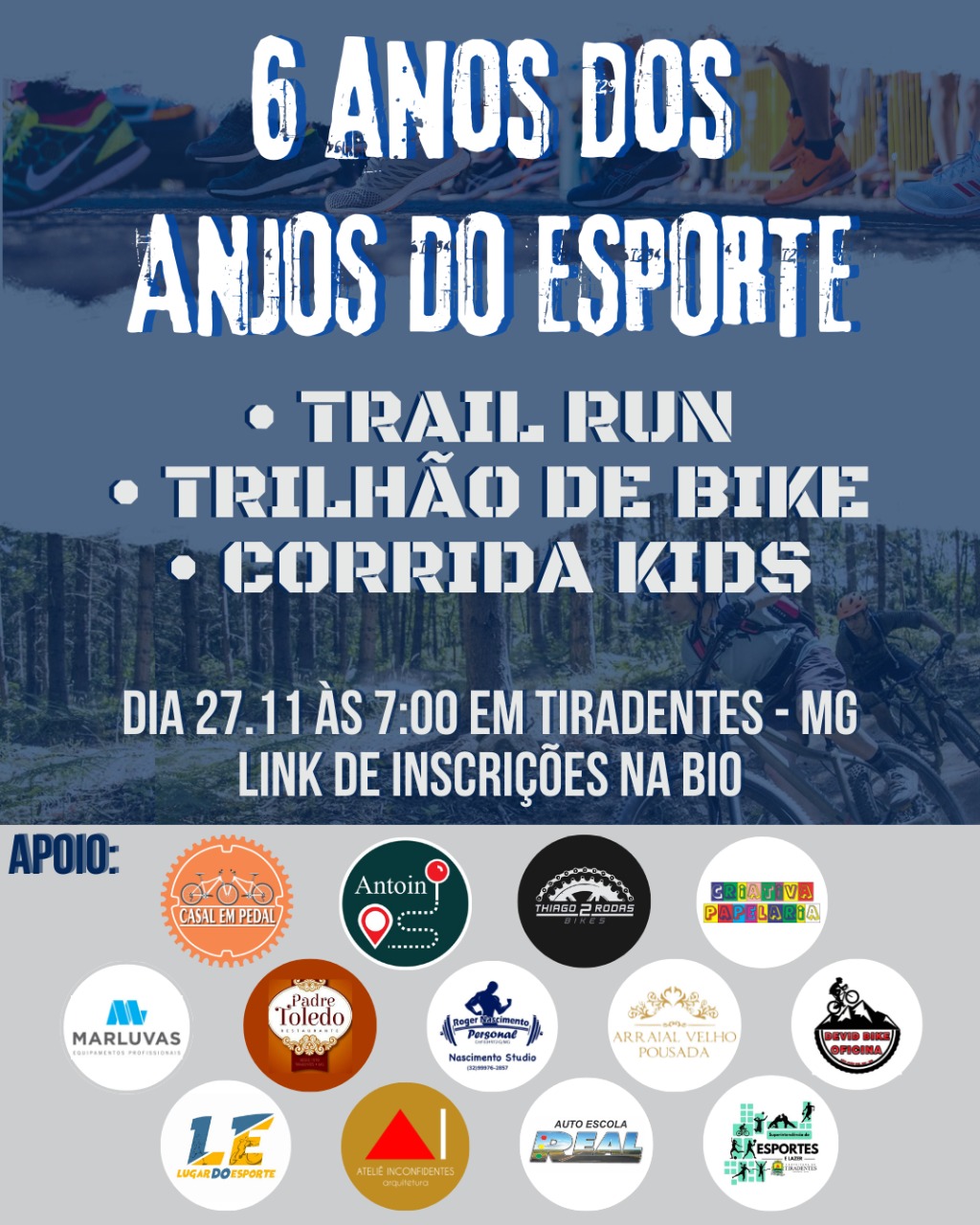 Imagem CORRIDA DE 6 ANOS DOS ANJOS DO ESPORTE