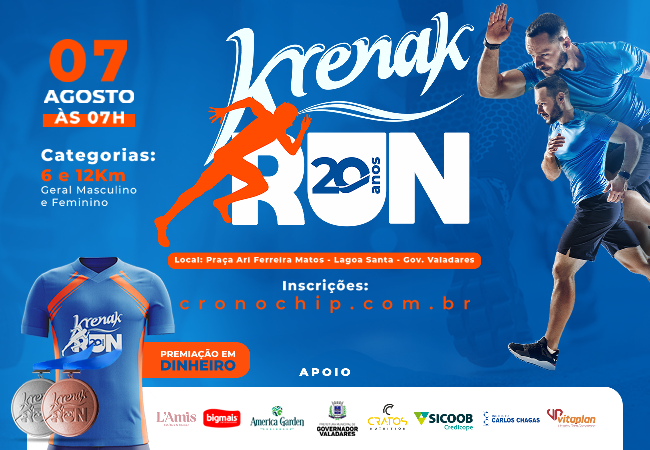 Imagem KRENAK RUN 20 ANOS