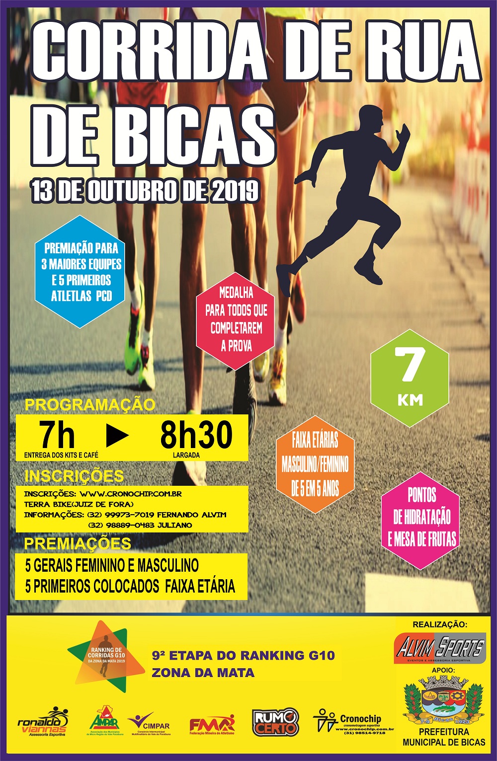 Imagem CORRIDA DE RUA DE BICAS