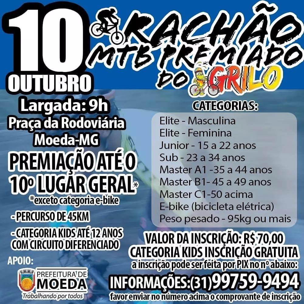 Imagem RACHÃO MTB PREMIADO DO GRILO