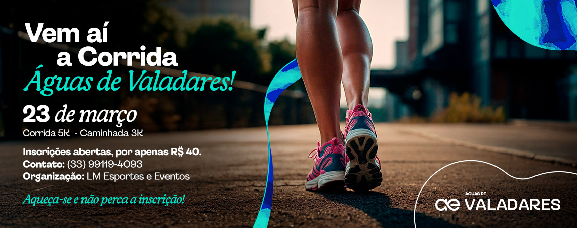 Imagem 1ª CORRIDA ÁGUAS DE VALADARES - 2025