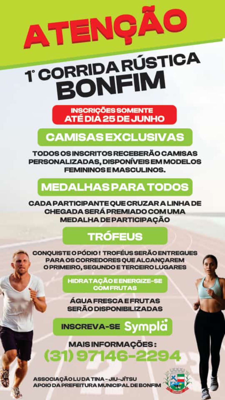 Imagem 1ª CORRIDA RÚSTICA DE BONFIM - 2024