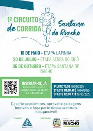Imagem 1º CIRCUITO DE CORRIDA SANTANA DO RIACHO - LAPINHA