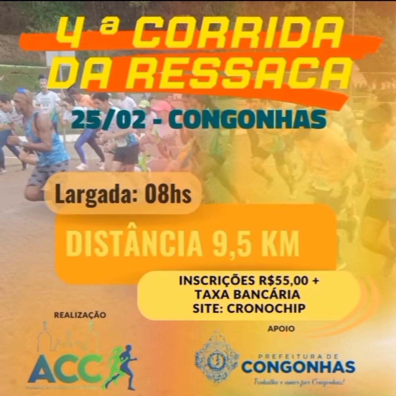 Imagem 4ª CORRIDA DA RESSACA DE CONGONHAS - 2024
