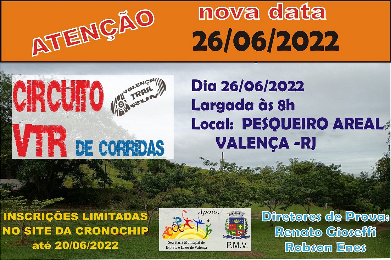 Imagem CIRCUITO VTR DE CORRIDAS 2022 - ETAPA VALENÇA