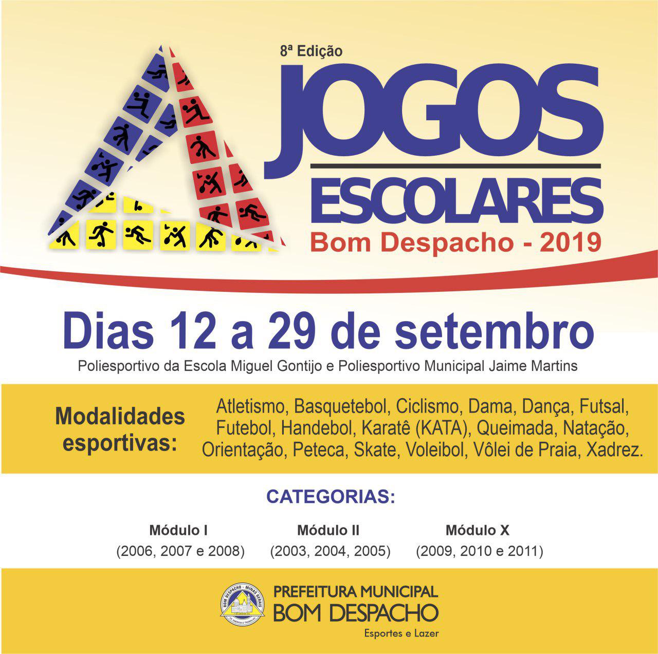 Imagem JOGOS ESCOLARES DE BOM DESPACHO